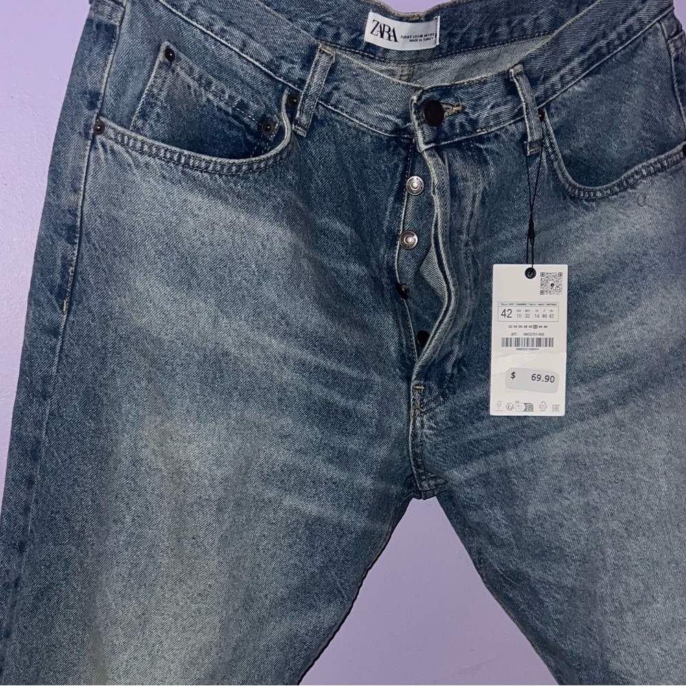 Zara Blue Jeans (w Tag) US 10